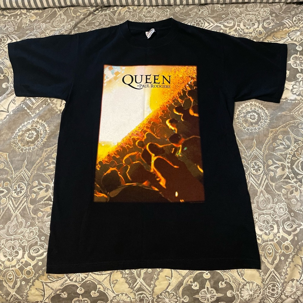 Queen plus Paul Rodgers  2006 North America Tour T shirt NWOT